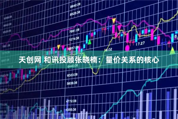 天创网 和讯投顾张晓楠：量价关系的核心