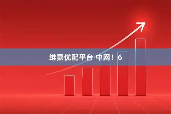 维嘉优配平台 中网！6
