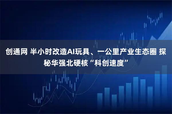 创通网 半小时改造AI玩具、一公里产业生态圈 探秘华强北硬核“科创速度”